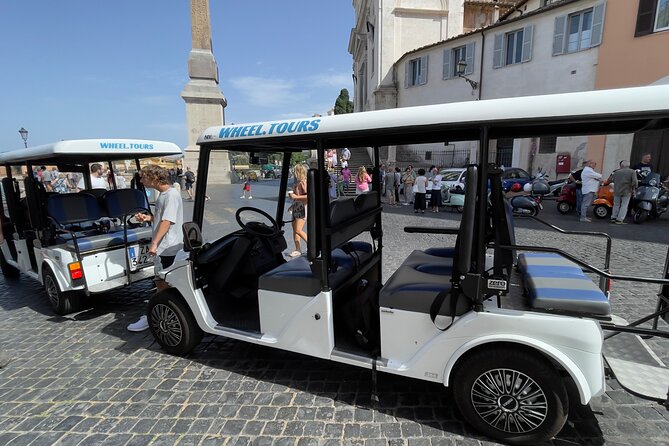 Rome: Small Group City Tour by Golf Cart With Gelato - Tour Logistics