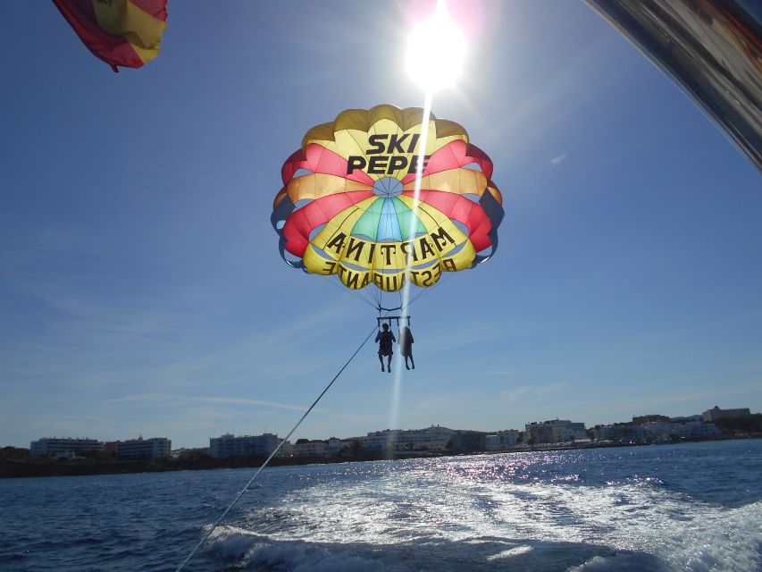 Santa Eulària Des Riu: Parasailing Boat Cruise With Drinks - Logistics and Pickup Information