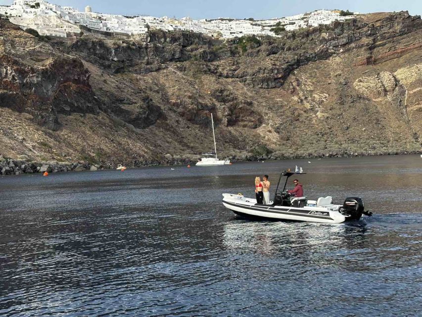 Santorini: Private RIB Cruise With Volcano & Thirassia Visit - Included Activities and Extras