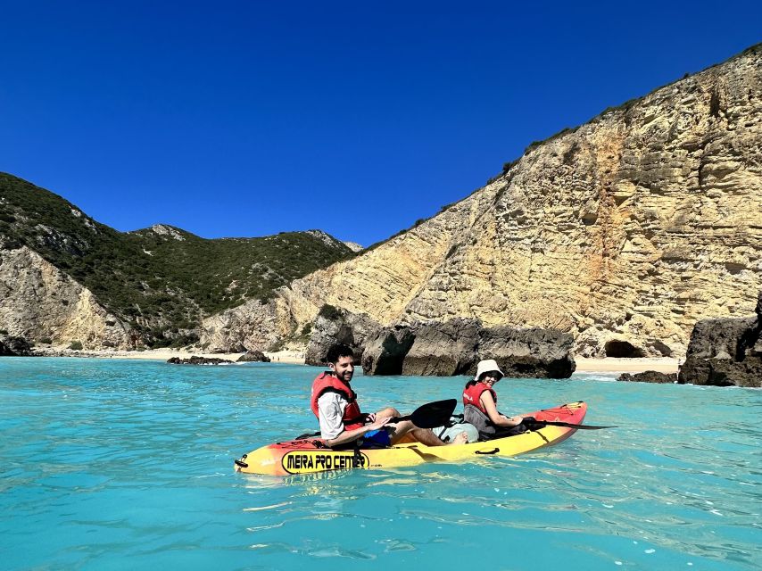 Sesimbra: Arrábida Natural Park Kayak Tour - Break at Ribeiro Do Cavalo Beach