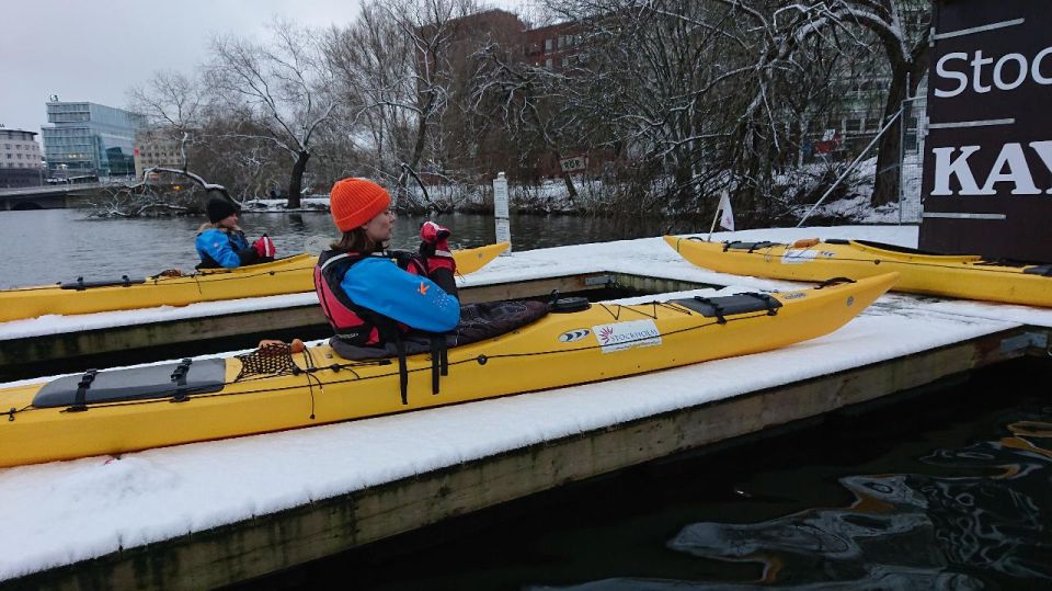 Stockholm: Winter City Kayaking Tour - Meeting Point and Directions