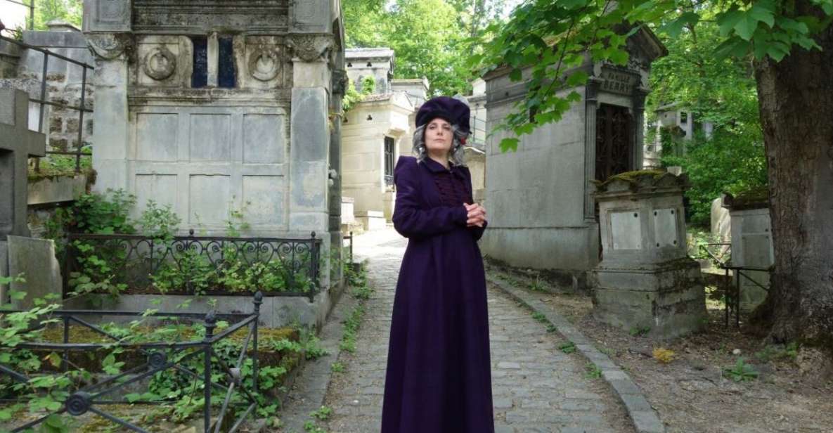 The Père Lachaise Cemetery, Guided by the Great Sibylle - Captivating Historical Figure