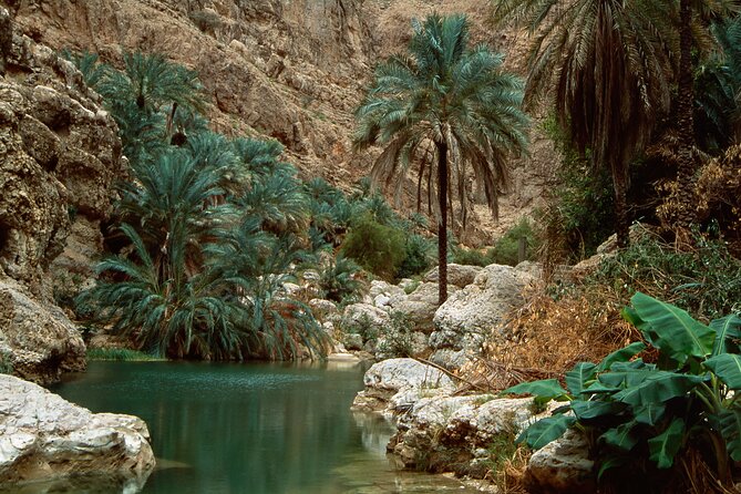 Wadi Shab and Bimmah Sinkhole Group Full Day Tour - Wadi Shab Waterfall Cave