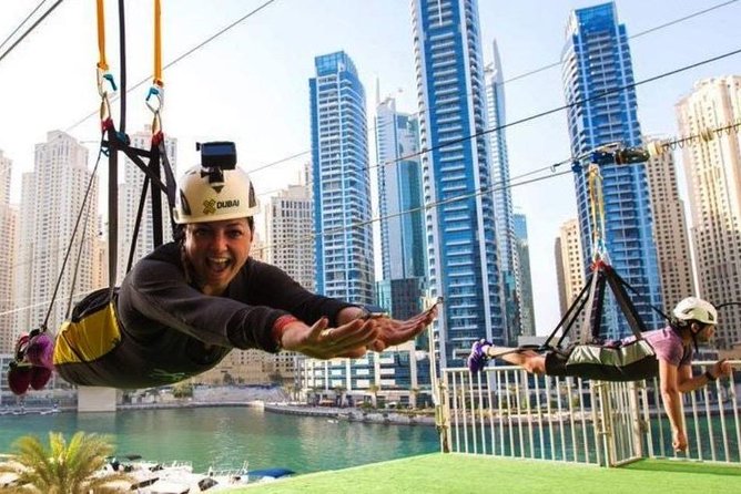 Zipline Experience in Dubai Marina With 1 Way Private Transfers - Storing Personal Items