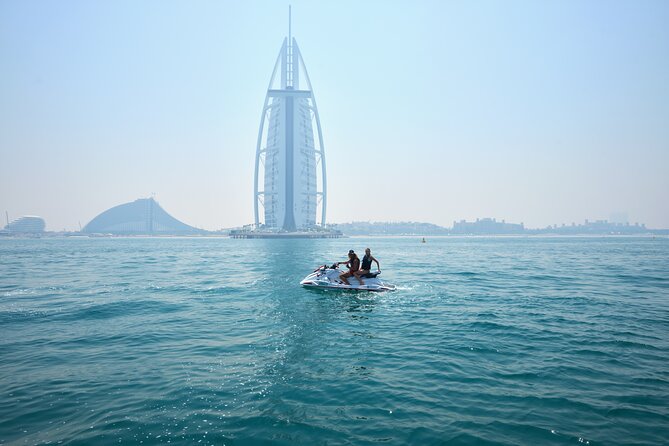 2 Hours Jet Ski Tour Dubai - Atlantis -Jbr -Burj Al Arab - Burj Khalifa Views - Meeting Point and Pickup