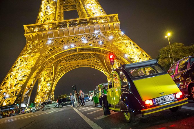 2CV Tour by Night - Iconic Landmarks