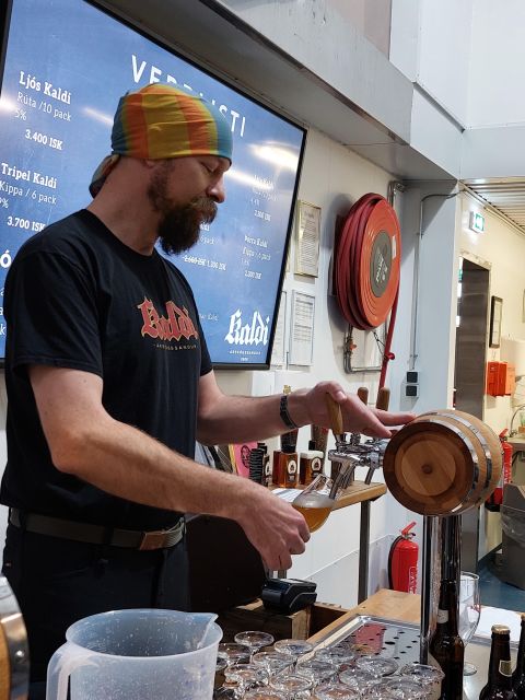 Akureyri: Local Taste, Handcraft & Micro Brewery Tour - Kaldi Micro-Brewery