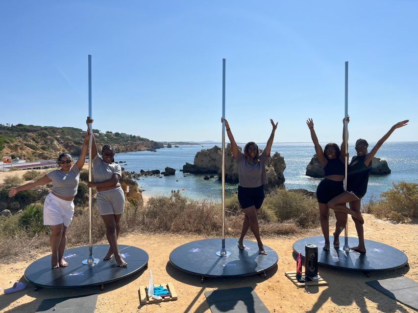 Algarve: Ocean View Pole Dance Experience With Prosecco - Learning the Basics