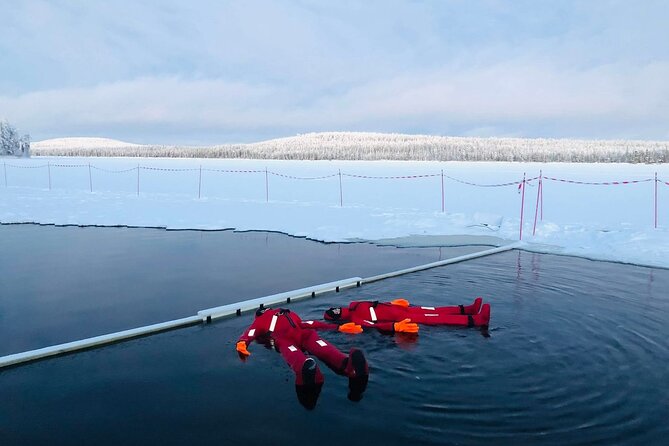 Arctic Day With Ice Fishing and Floating - Arctic Landscape