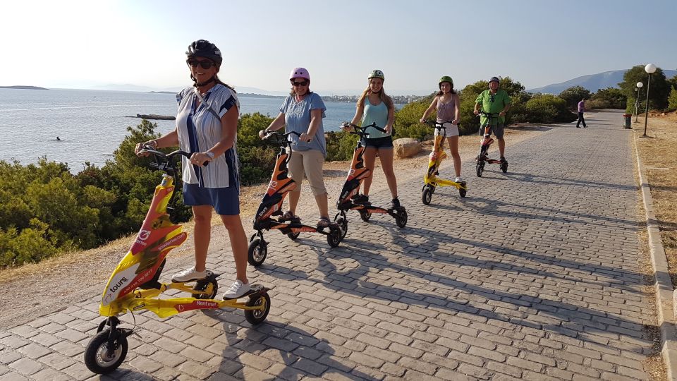 Athens Riviera Trikke Bike Tour & Vouliagmeni Lake - Experience Highlights