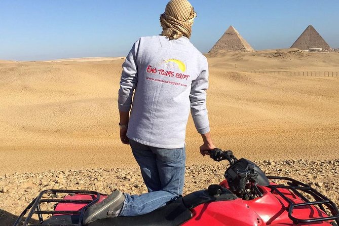 ATV Ride at the Desert of Giza Pyramids - Capturing Memorable Moments