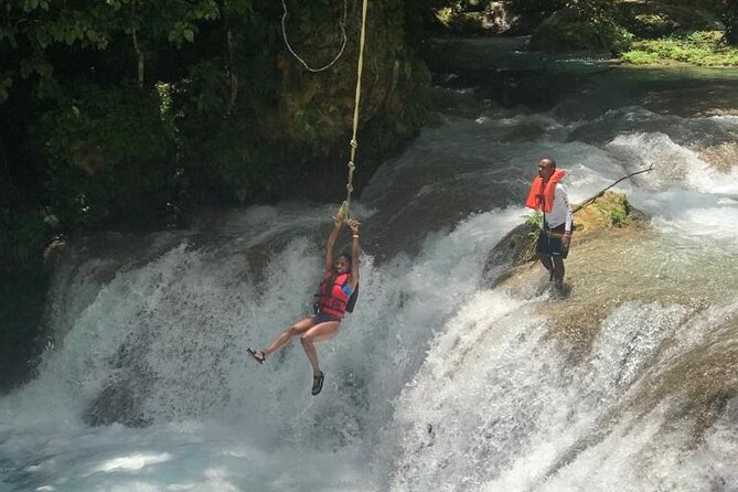 Blue Hole and Dunns River Adventurous and Hiking Waterfalls From Ocho Rios - Social Interaction and Group Setting