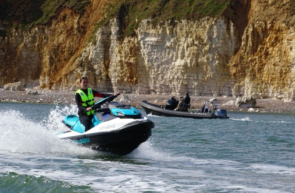 Brighton: Seven Sisters Jet Ski Guided Coastline Safari - Stunning Chalk Cliffs