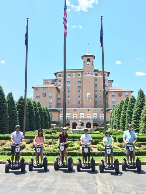 Broadmoor Hotel History Segway Tour - Segway Safety and Precautions