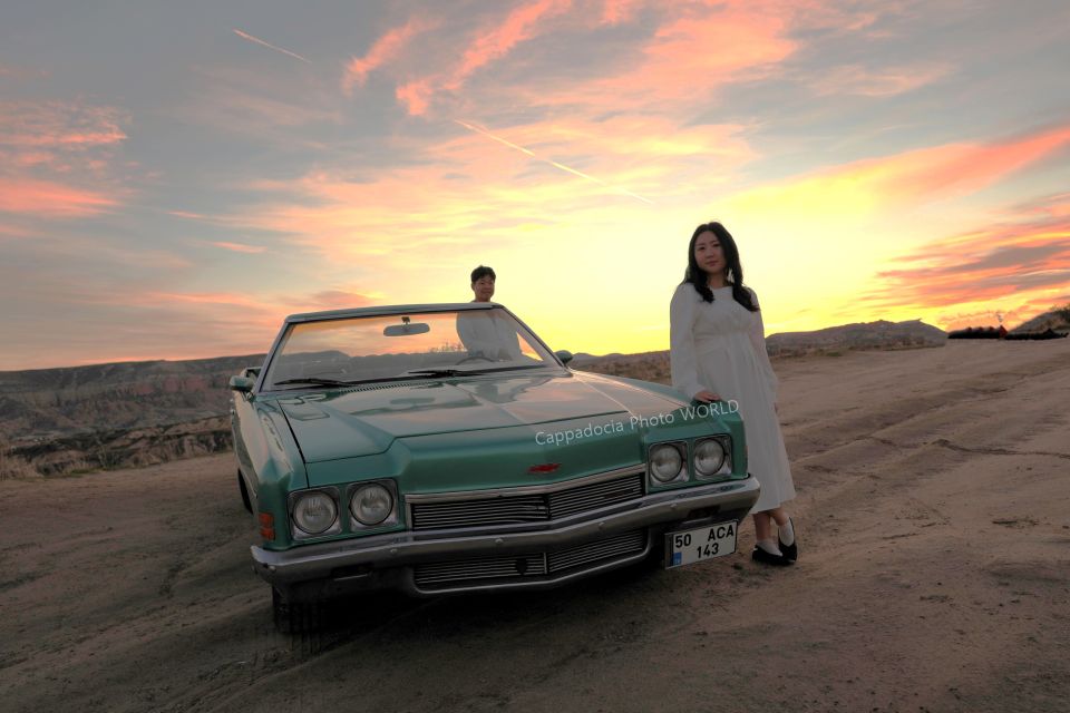 Cappadocia Photo Shoot With Classic Car and Flying Dress - Additional Services