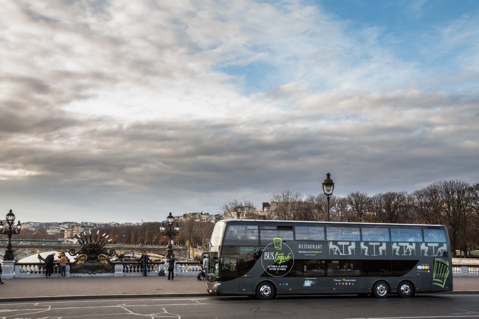 Champs Elysées Crazy Lunch Bus With a Glass of Champagne - Pickup and Drop-off Locations