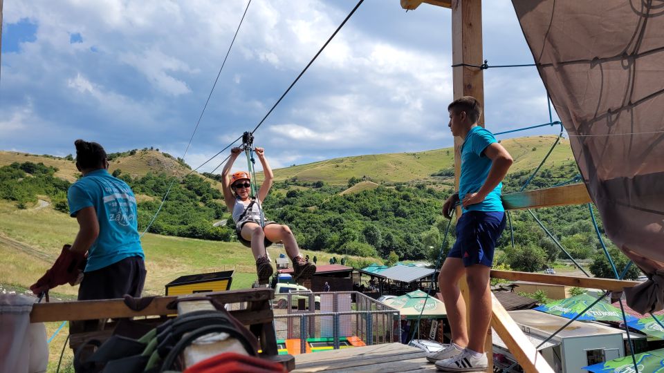 Cluj: Outdoor Activities Day Trip With Zip Line and Hike - Included Amenities