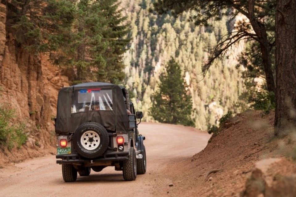 Colorado Springs: Garden of the Gods and Foothills Jeep Tour - Meeting Point