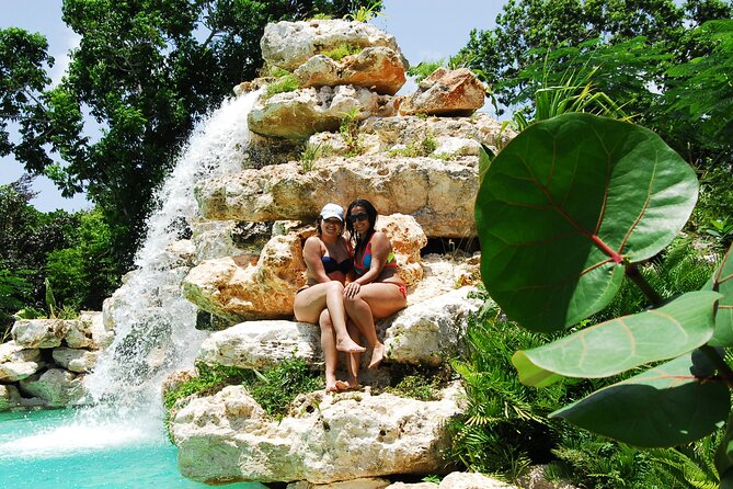 COMBO: Zip Line, Cenote Blue Lagoon, Jungle River &Waterfall Pool - Zip Line Experience