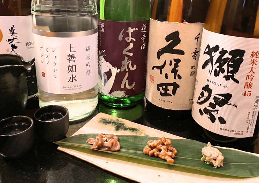 Experience Comparing Sake and Delicacies in Shinjyuku - Important Considerations