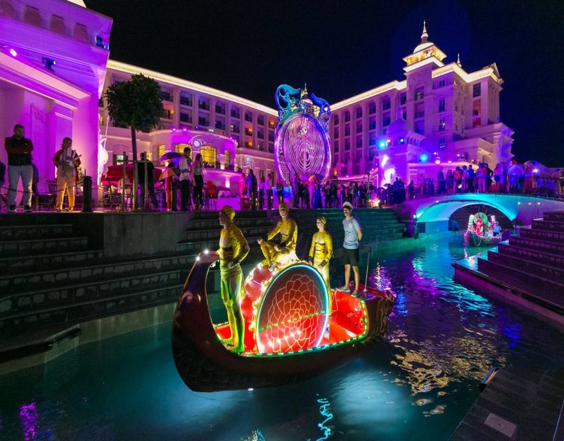 From Antalya: Land of Legends Transfer and Boat Parade Show - Included in the Package