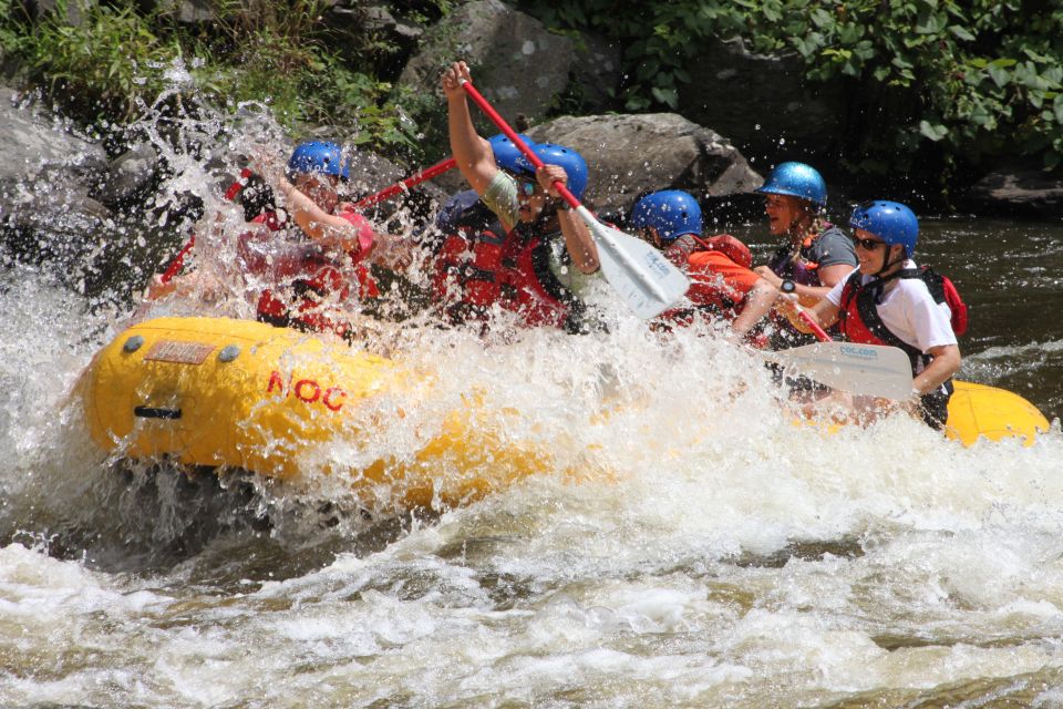 From Hartford: Upper Pigeon River White Water Rafting Tour - Booking and Cancellation