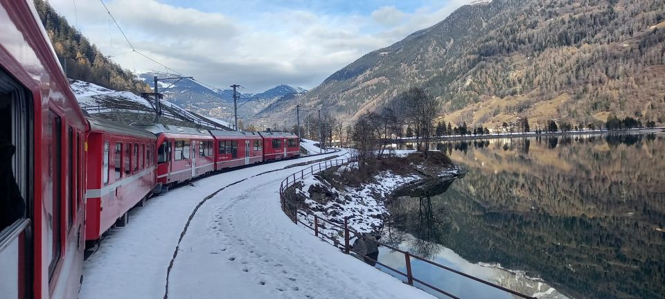 From Milan: Bernina Train, Swiss Alps & St. Moritz Day Trip - Whats Included and Excluded