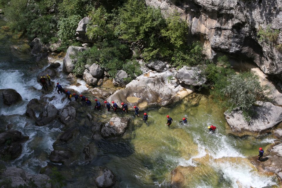 From Split: Canyoning on the Cetina River - Customer Feedback Highlights