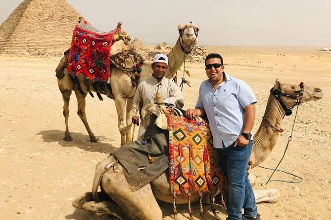 Full Day Tour to Giza With Camel & ATV Ride and Dinner Show - Camel Ride Experience