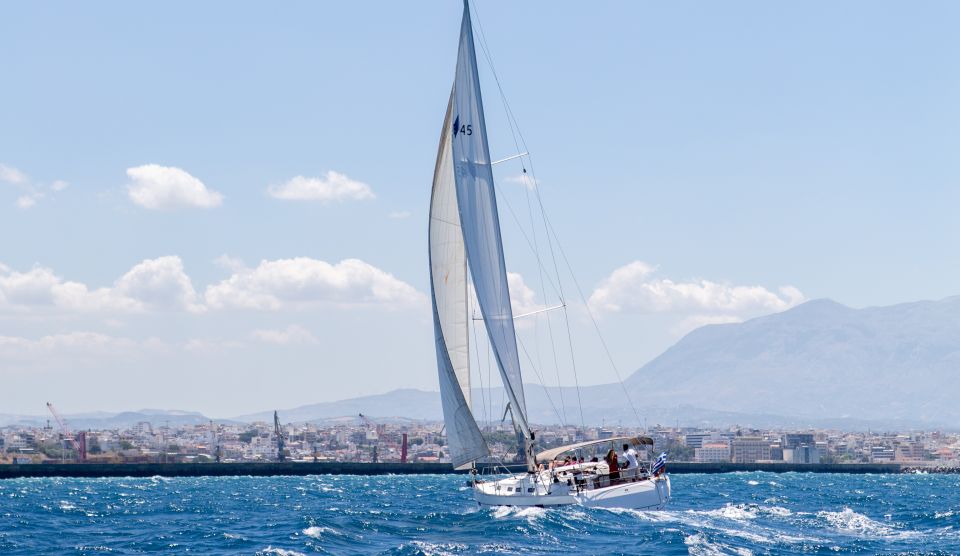 Heraklion: Private Sailing Trip to Dia Island - Included Amenities