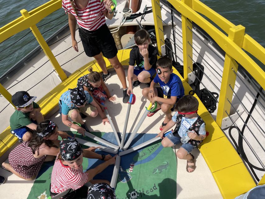 Hilton Head: Child-Friendly Pirate Cruise With Face Painting - Refreshing Peach Sweet Tea