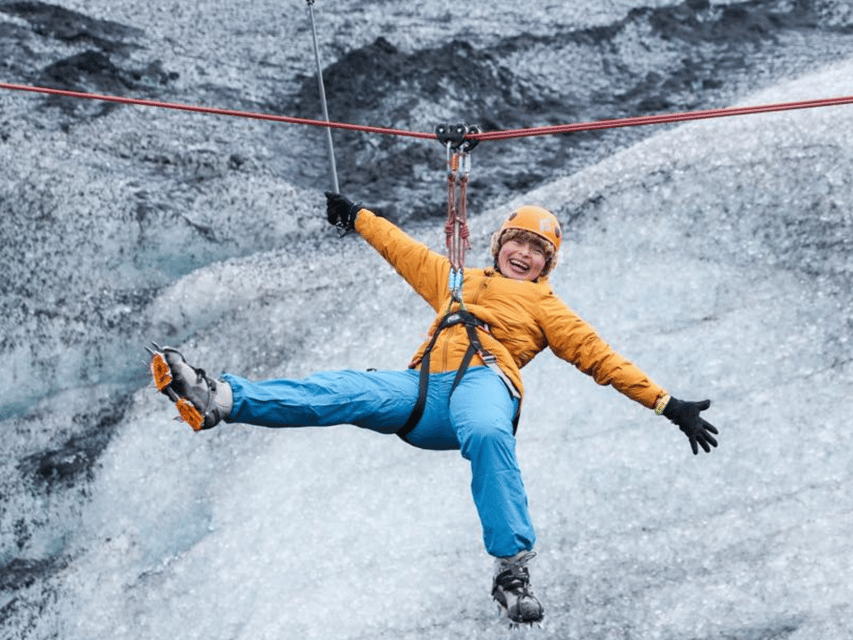 Iceland: Glacier Zip Line Tour With Hike or Ice Cave Visit - Meeting Point and Directions