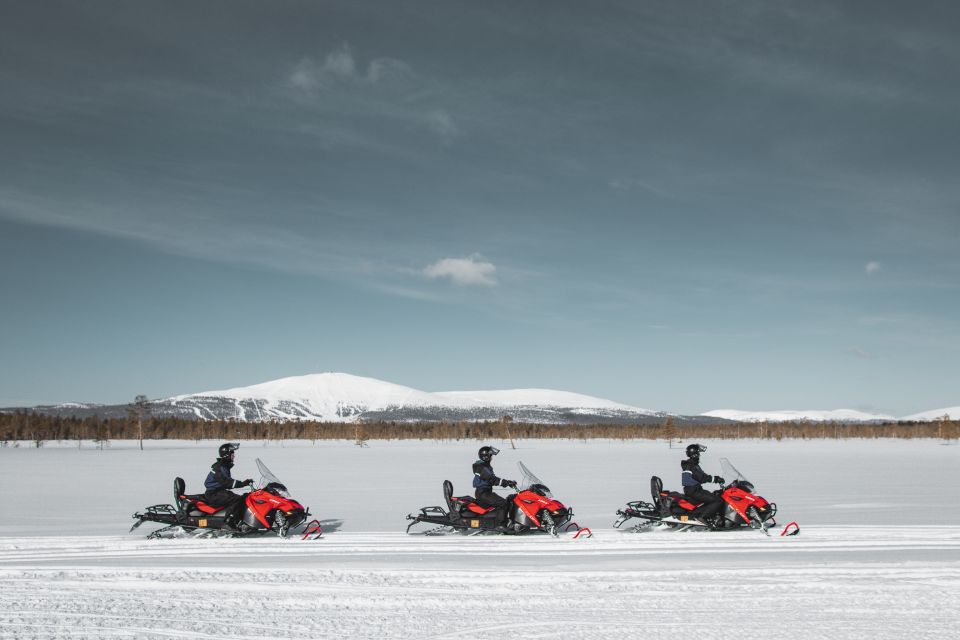 Levi: Snowmobile Safari With Ice Fishing and Outdoor Lunch - Drivers and Age Requirements