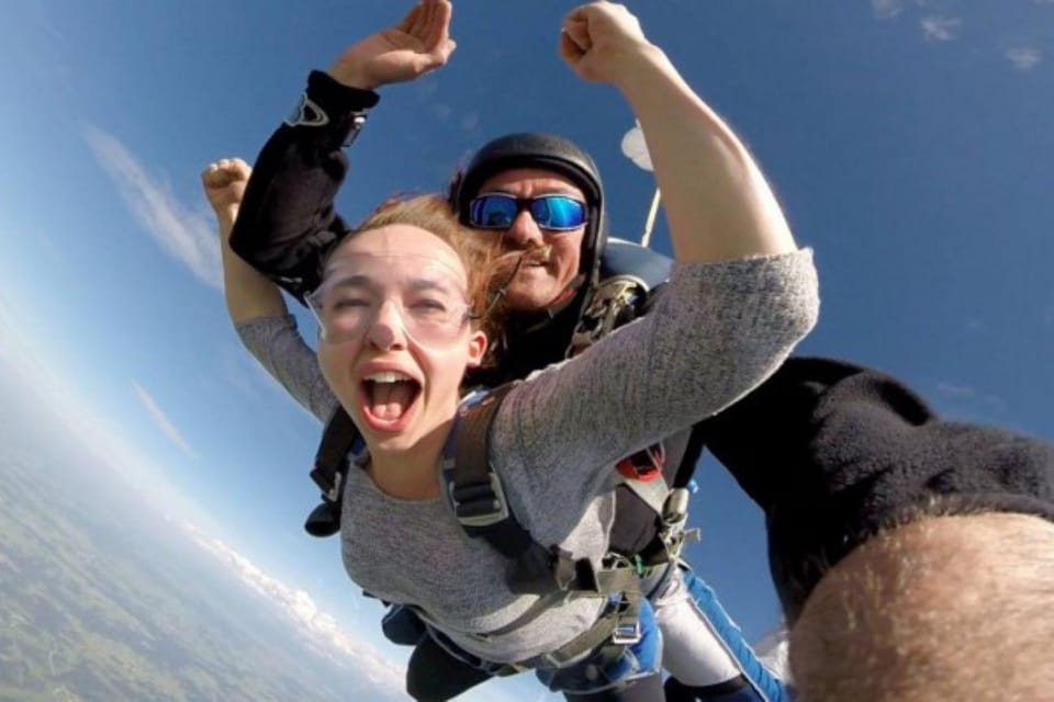 Lienz: Thrilling Tandem Skydiving Over the Alps - Capturing the Moment