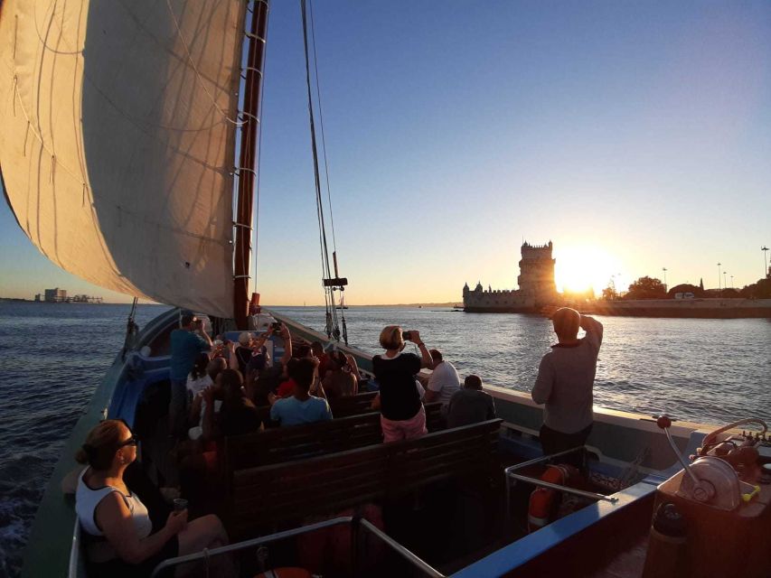 Lisbon: Tagus River Sunset Cruise in a Traditional Vessel - Inclusions and Exclusions