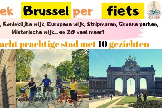 Lively Brussels Highlights Bike Tour DUTCH - Bicycle Use