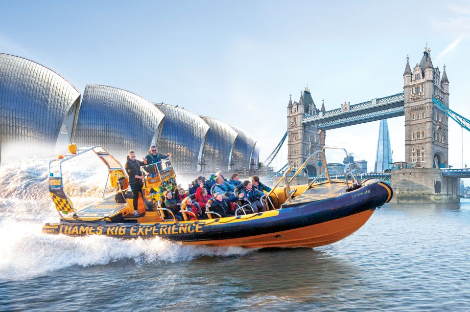 London: 40-Minute Ultimate Tower RIB Blast Speedboat Tour - Meeting Point