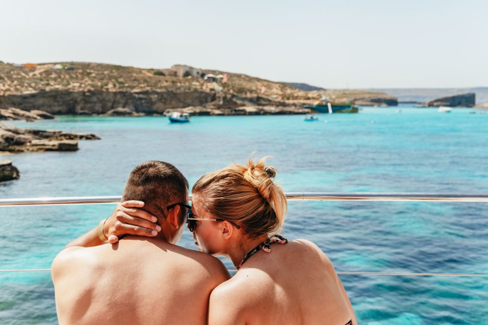 Malta: Blue Lagoon, Beaches & Bays Trip by Catamaran - Onboard Experience