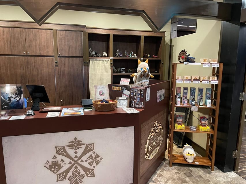 Namba, Osaka:Monster Hunter Collaboration Café Experience - Cafe Ambiance and Atmosphere