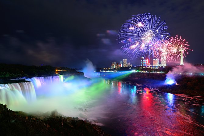 Night on Niagara Small Group Tour W/Fireworks Boat Cruise +Dinner - Overview of the Night Tour