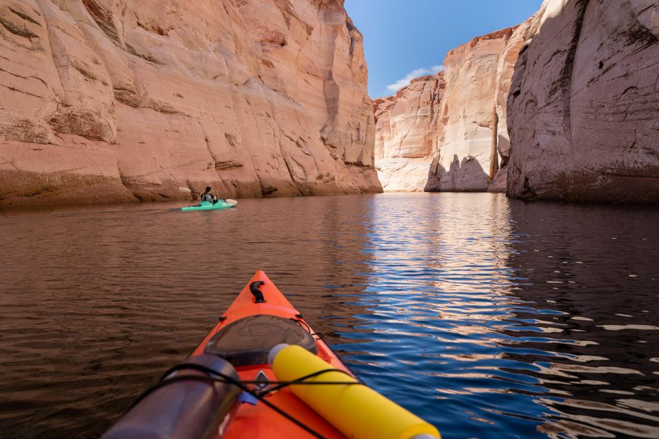 Page/Lake Powell: Guided Kayak & Water Antelope Canyon Tour - Operational Information