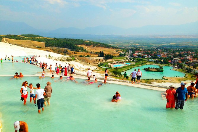 Pamukkale and Hierapolis Full-Day Guided Tour From Bodrum - Cleopatra Pool Experience