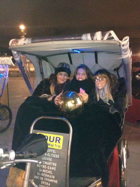 Paris by Night - Tuktuk Ride - Additional Information