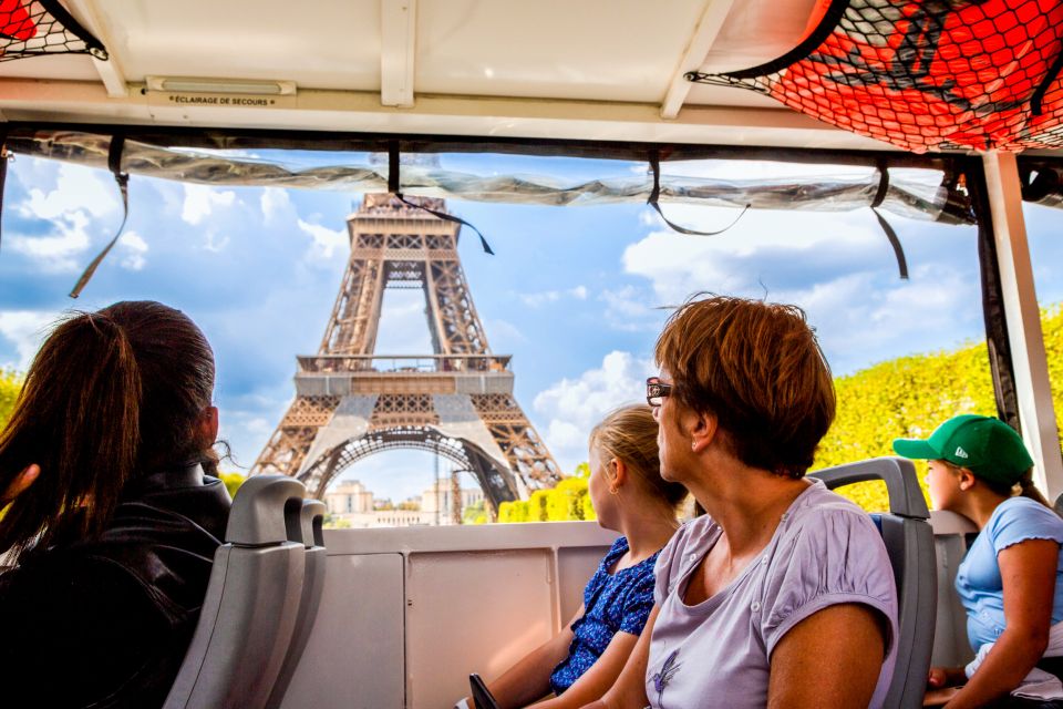 Paris: City and River Seine Tour on an Amphibious Bus - Included Tour Features