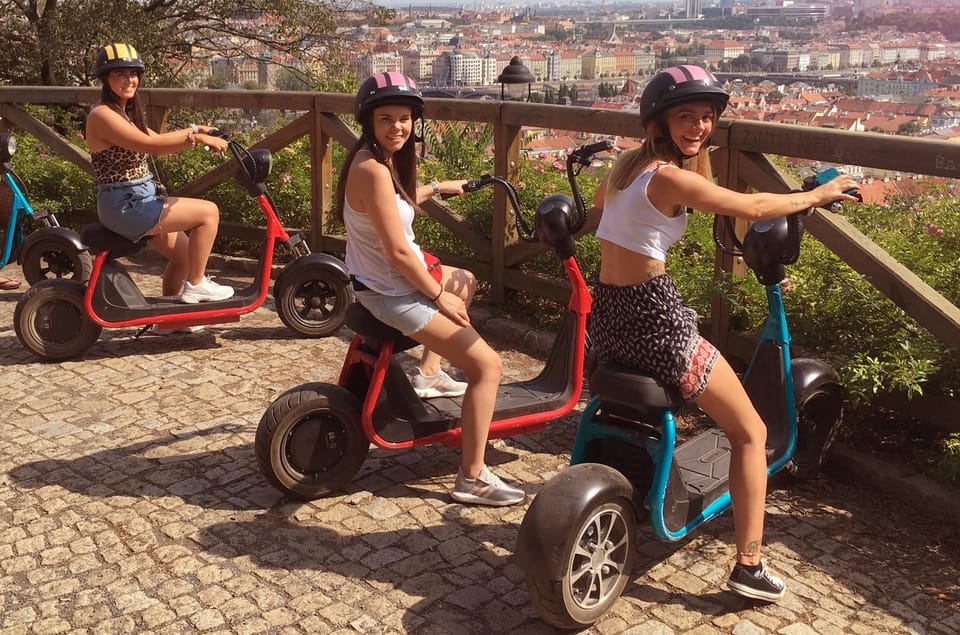 Prague Electric Scooter Grand Tour - Important Information