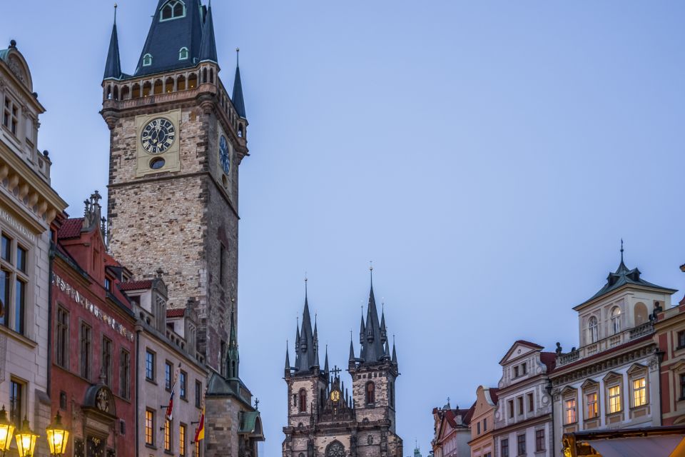 Prague: First Discovery Walk and Reading Walking Tour - Included Services