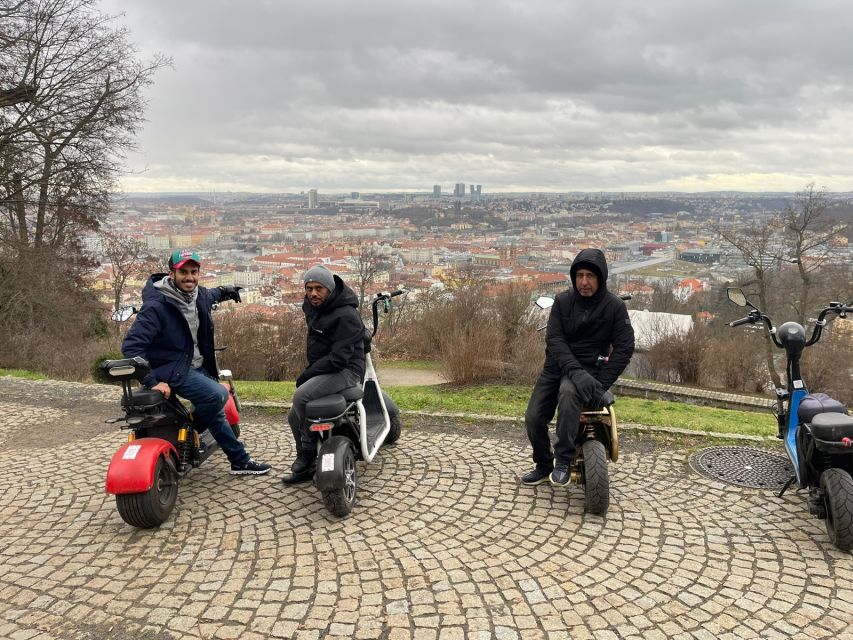 Prague on Wheels: Private, Live-Guided Tours on Escooters - Romantic or Hidden View Tour