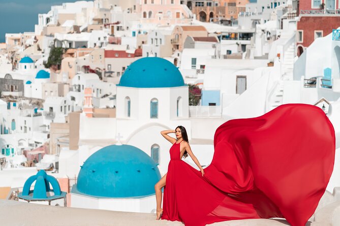 Private Flying Dress Photoshoot in Santorini - Customer Reviews