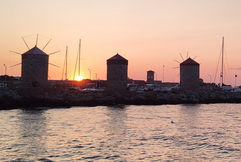 Rhodes Town Private Sunset Cruise - Private and Romantic