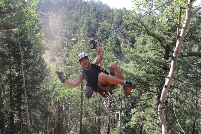 Rocky Mountain 6-Zipline Adventure on CO Longest and Fastest! - Age and Weight Restrictions